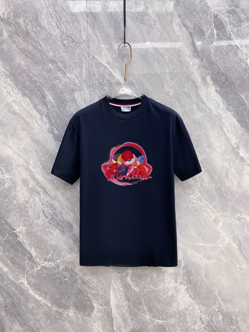 T-Shirt Moncler Graphic Preto foto 01
