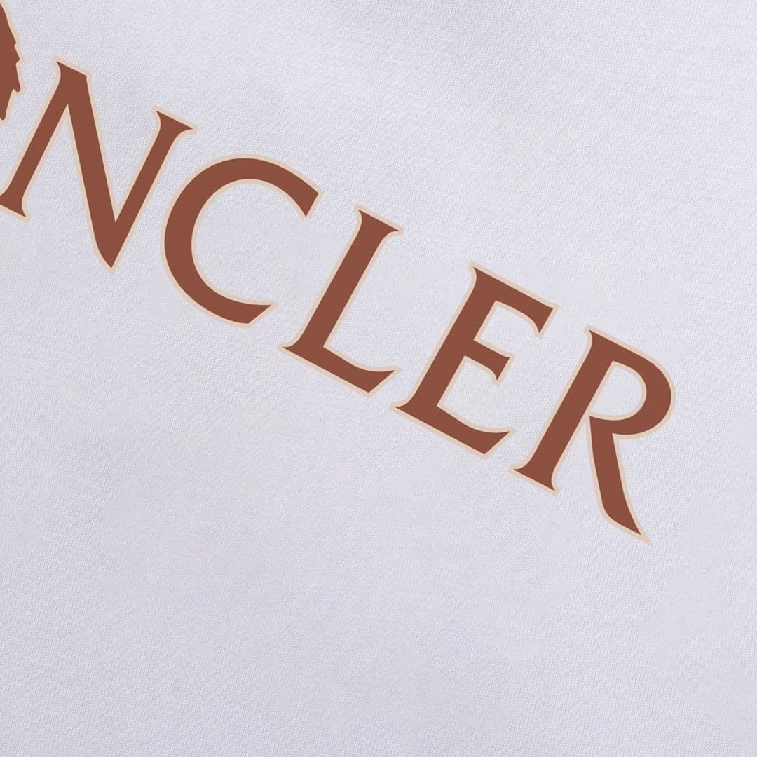 T-Shirt Moncler Logo Branco foto 03