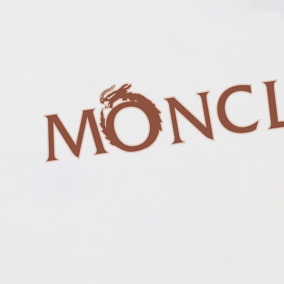T-Shirt Moncler Logo Branco foto 04