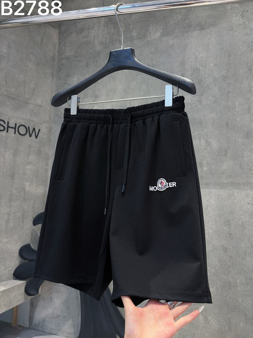 Calções Moncler Cinzentos Desportivos foto 01