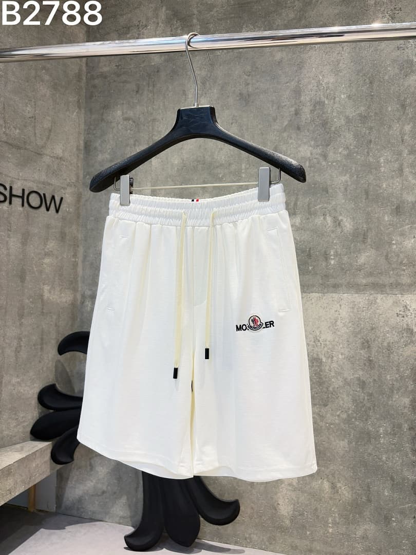 Calções Moncler Cinzentos Desportivos foto 02