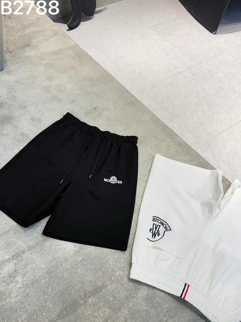 Calções Moncler Cinzentos Desportivos foto 07