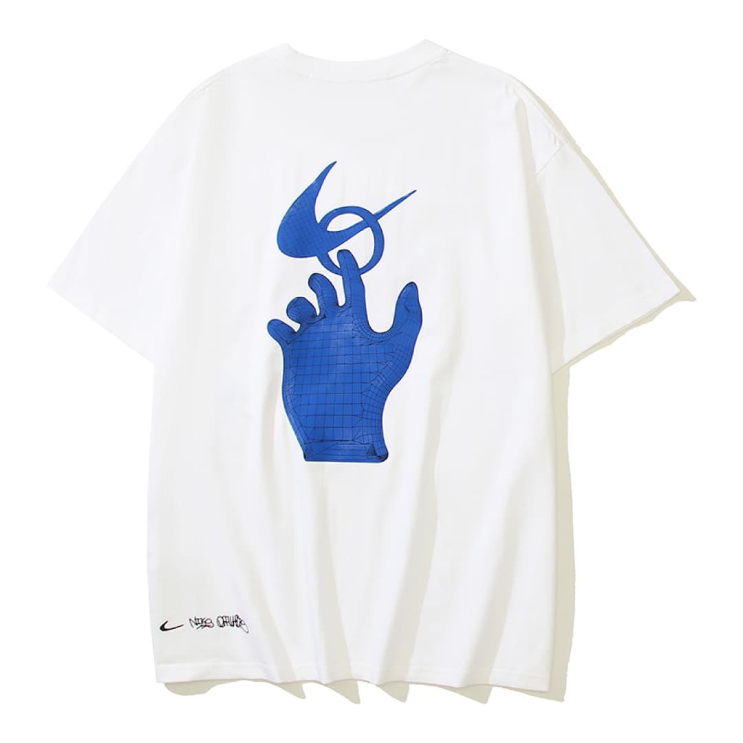 T-shirt Nike 104# Estampado Dedo foto 07