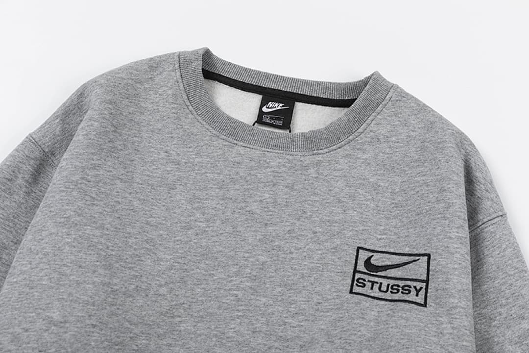 Moletom Nike x Stussy 614 Cinzento foto 01