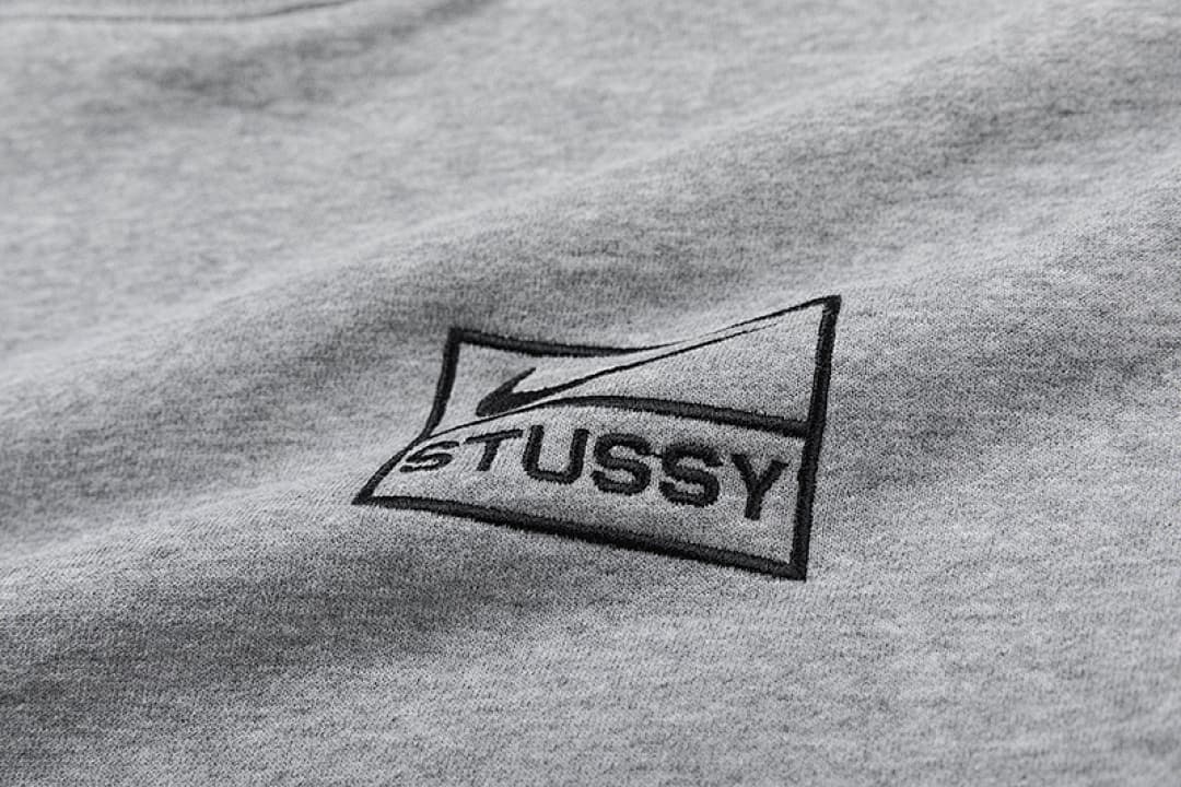 Moletom Nike x Stussy 614 Cinzento foto 04
