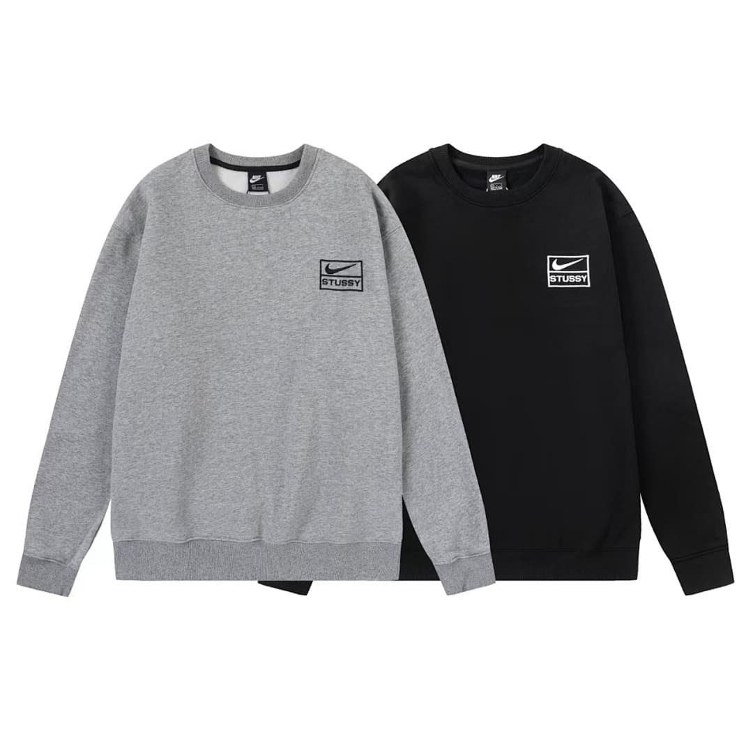 Moletom Nike x Stussy 614 Cinzento foto 21