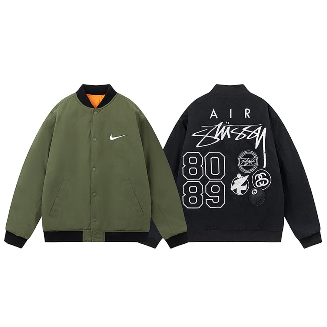 Jaqueta Nike x Stussy 303 Dupla Face foto 39
