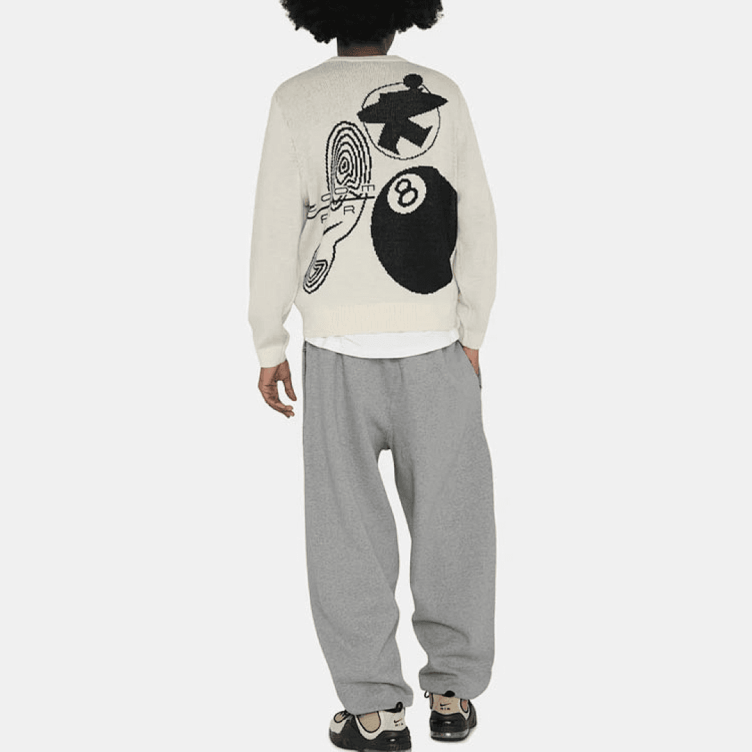Calça Stussy x Nike 23SS Cinzento foto 02