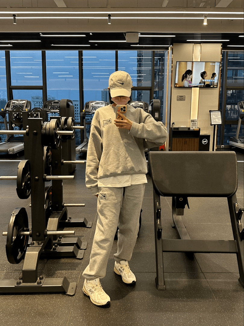 Calça Stussy x Nike 23SS Cinzento foto 11
