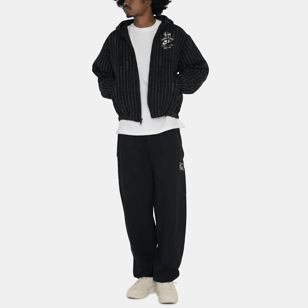 Calça Stussy x Nike 23SS Cinzento foto 13