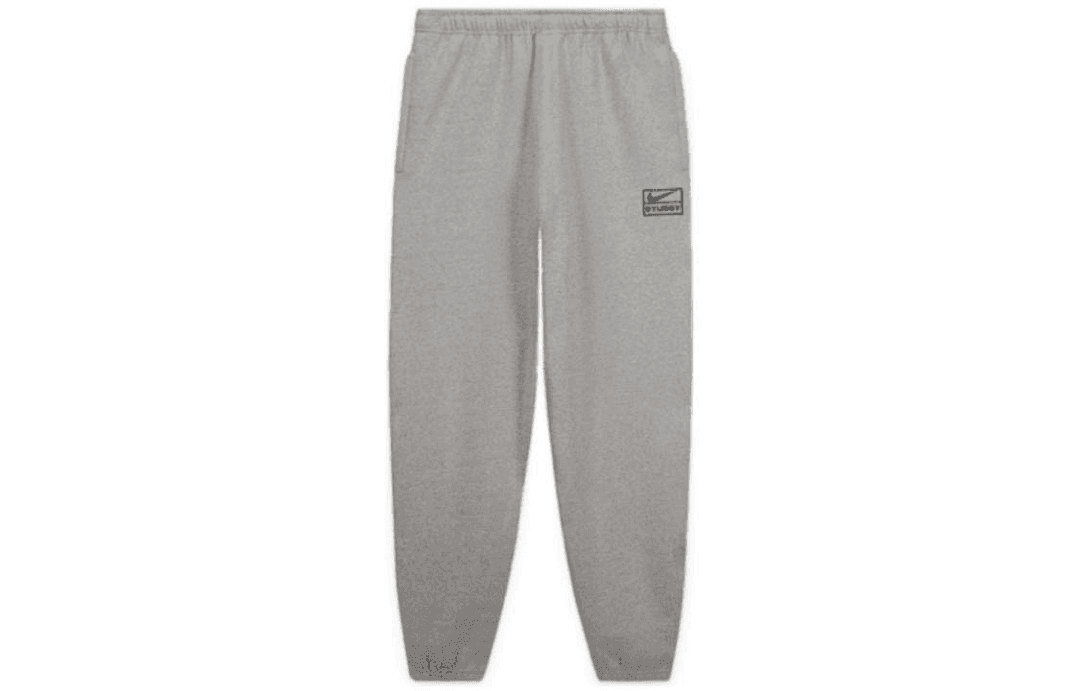 Calça Stussy x Nike 23SS Cinzento foto 23