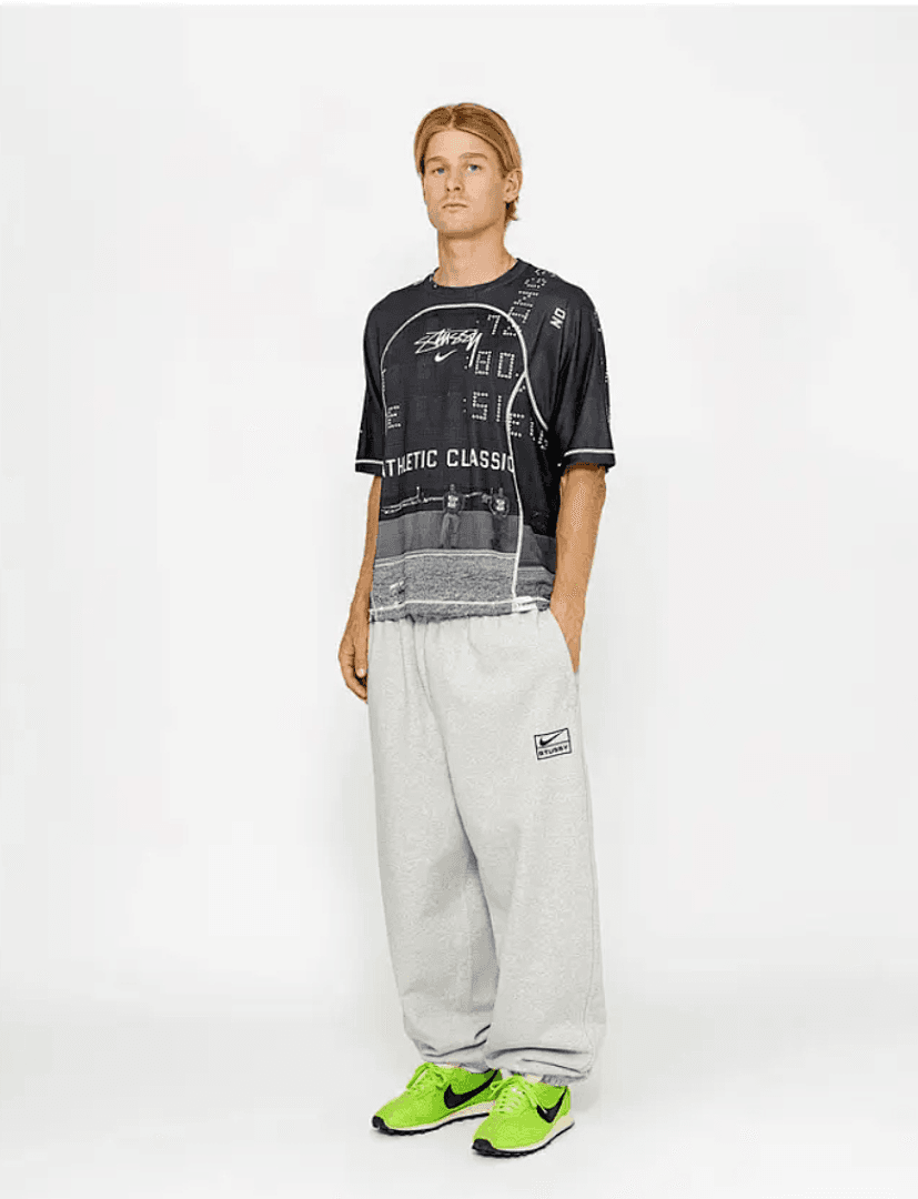 T-shirt Stussy x Nike 24SS Preto foto 03