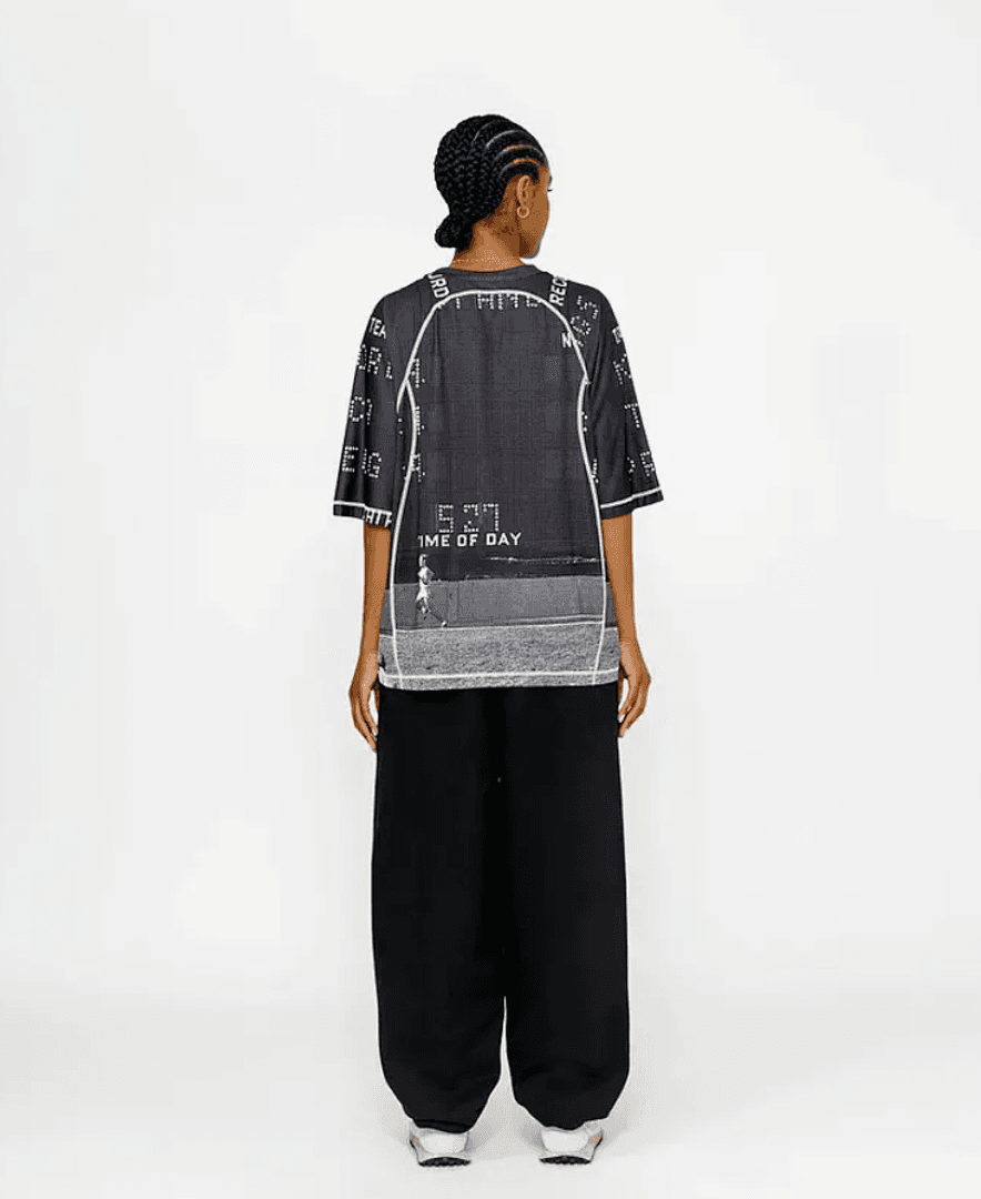 T-shirt Stussy x Nike 24SS Preto foto 04