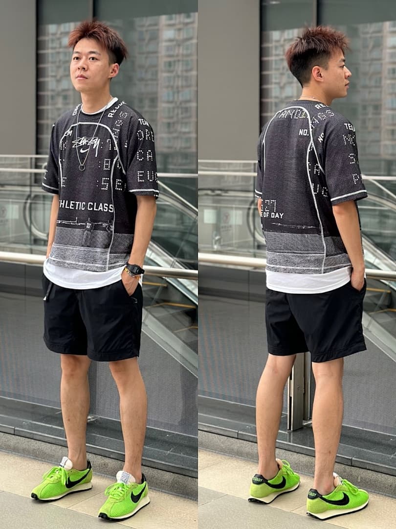 T-shirt Stussy x Nike 24SS Preto foto 10