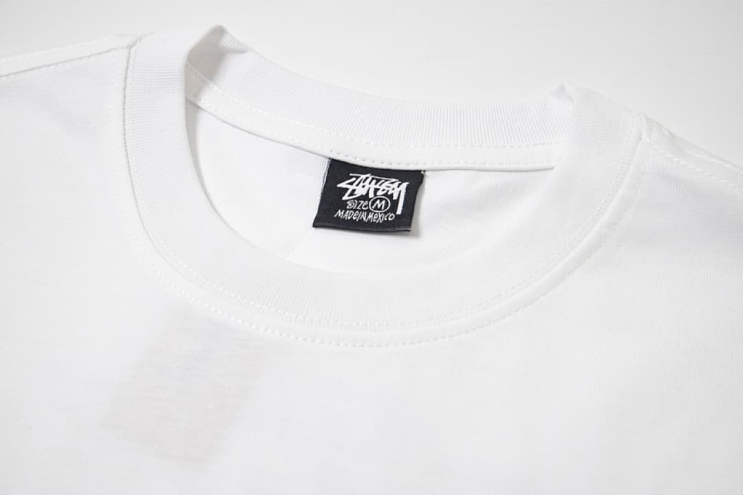 T-shirt Stussy x Nike XY113 Branco foto 17