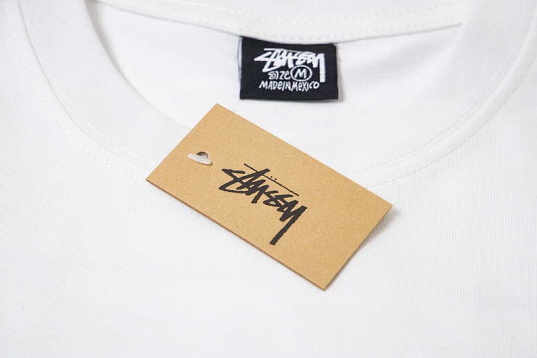 T-shirt Stussy x Nike XY113 Branco foto 20