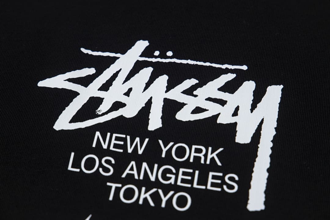 Stussy x Nike Logo Print T-Shirt foto 07
