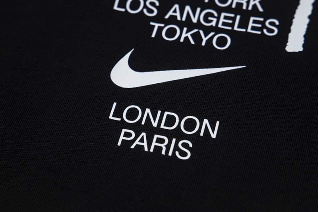 Stussy x Nike Logo Print T-Shirt foto 08