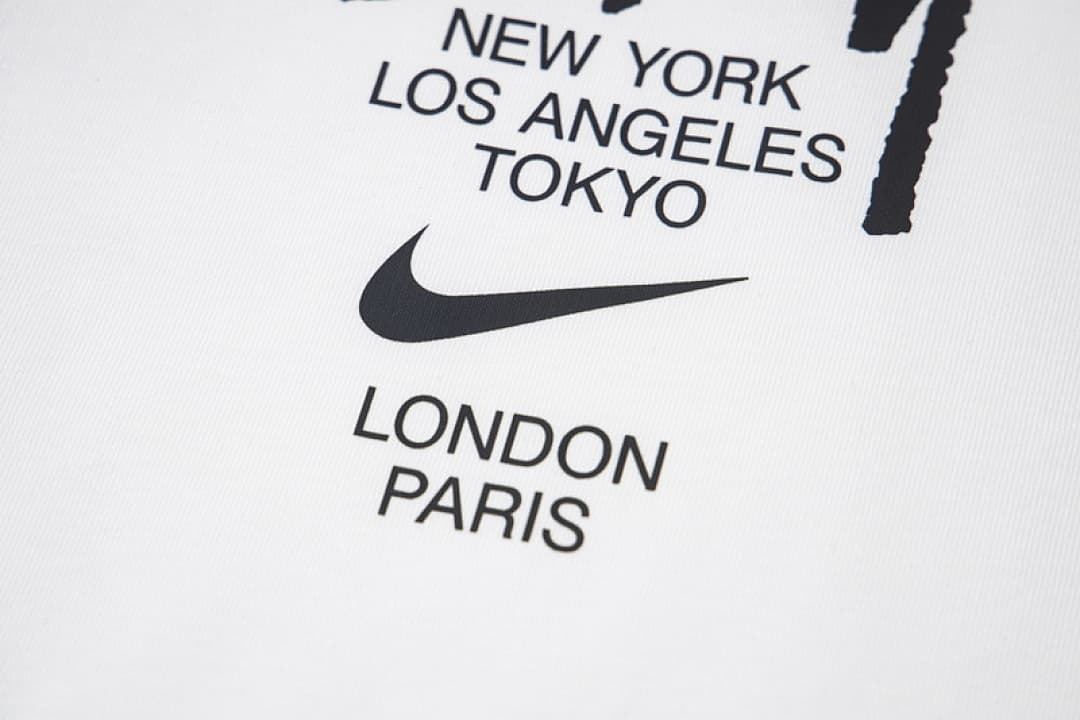 Stussy x Nike Logo Print T-Shirt foto 18