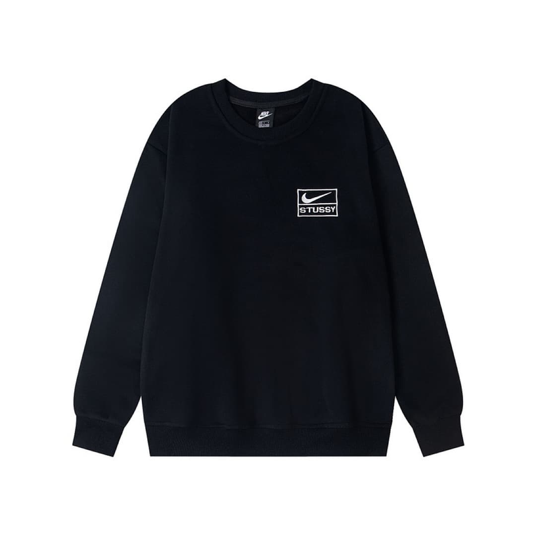 Stussy x Nike Logo Embroidered Hoodie foto 01