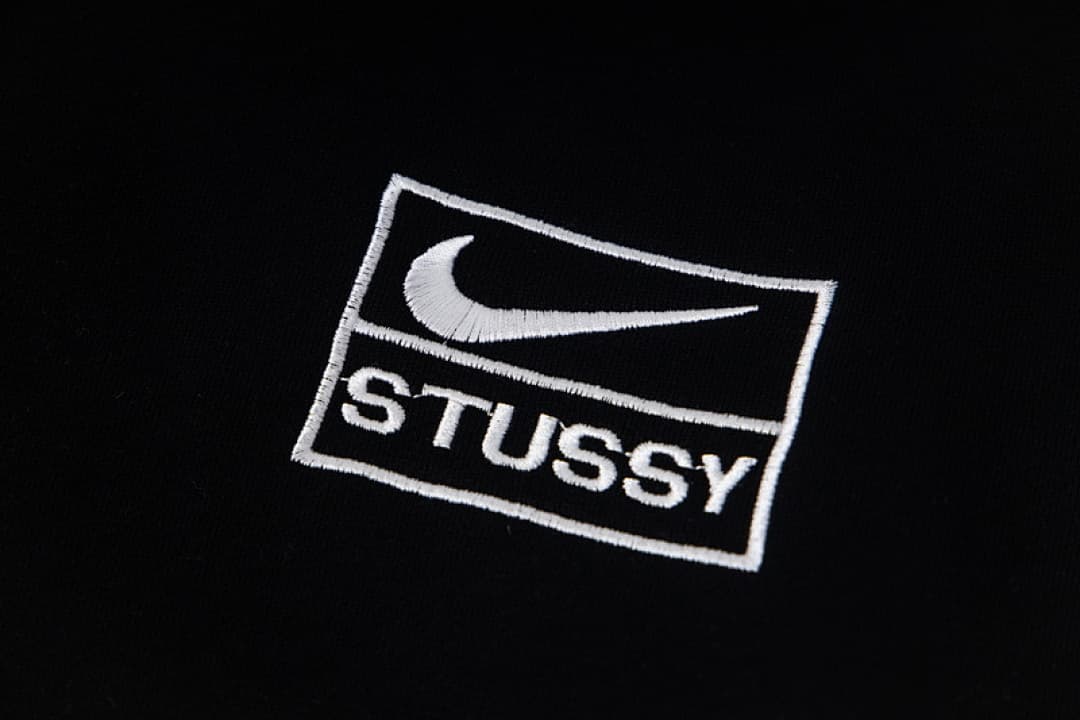 Stussy x Nike Logo Embroidered Hoodie foto 06