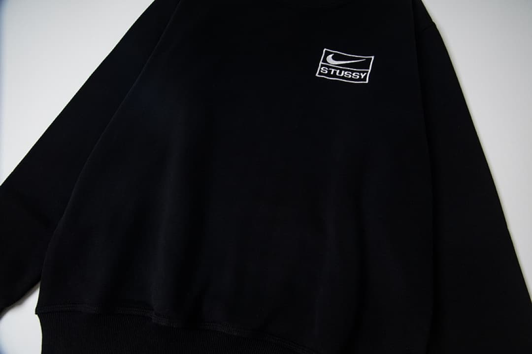 Stussy x Nike Logo Embroidered Hoodie foto 07