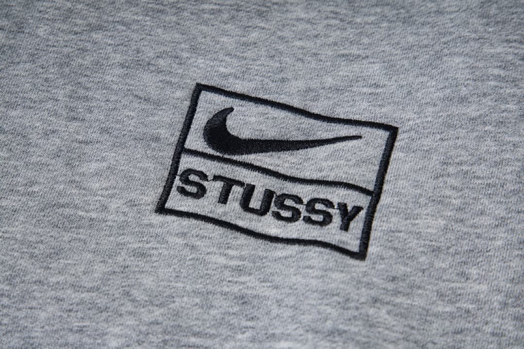 Stussy x Nike Logo Embroidered Hoodie foto 16