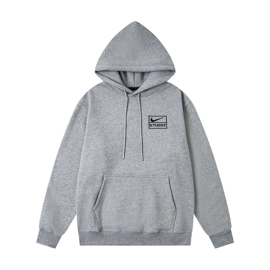 Stussy x Nike Embroidered Logo Hoodie foto 01