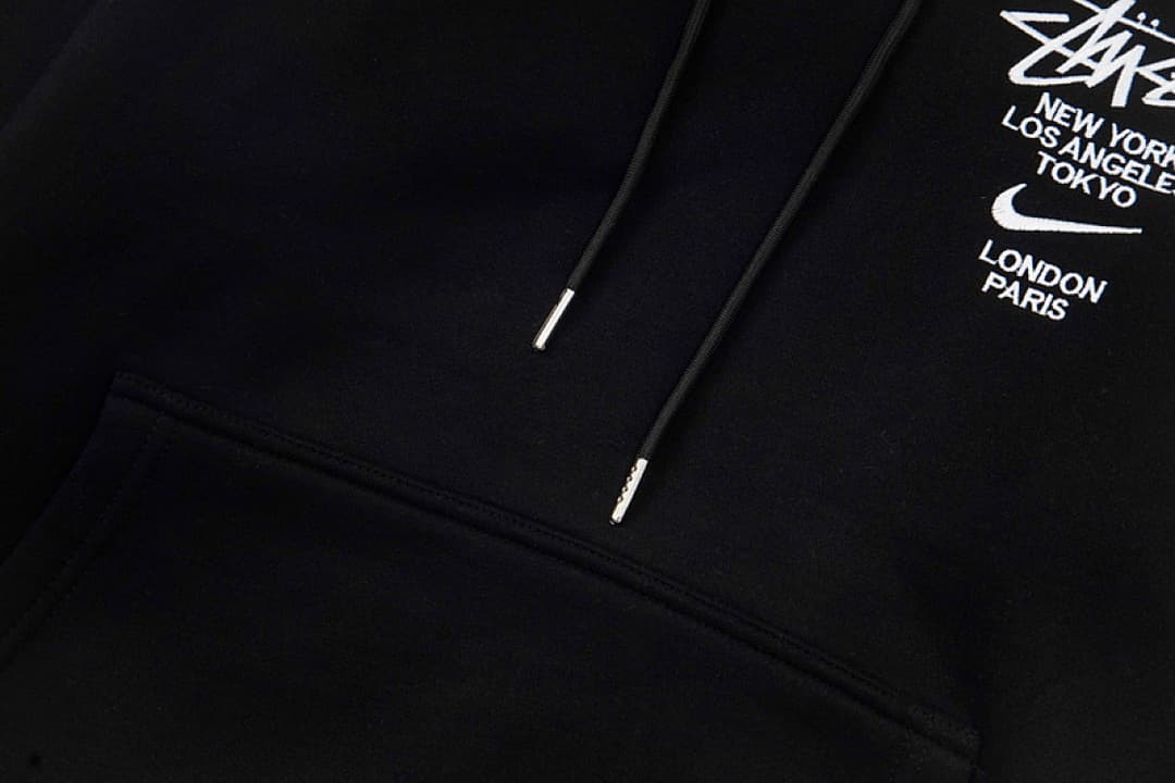 Stussy x Nike Embroidered Hoodie Sweatshirt foto 19