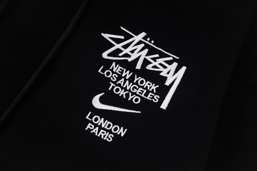 Stussy x Nike Embroidered Hoodie Sweatshirt foto 20