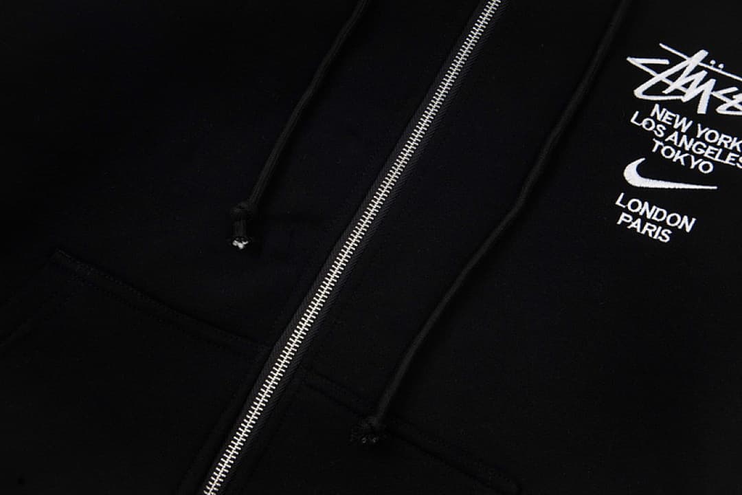 Stussy x Nike Full Zip Hoodie Jacket foto 07