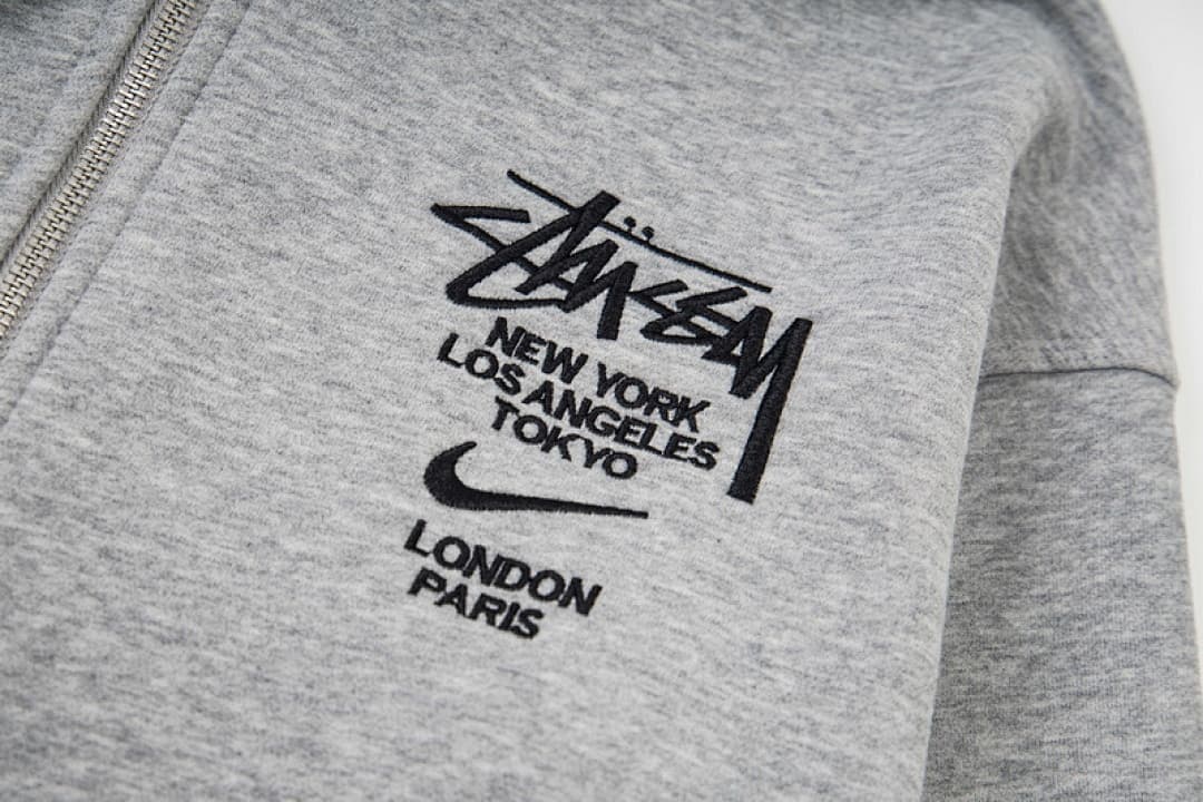 Stussy x Nike Full Zip Hoodie Jacket foto 22