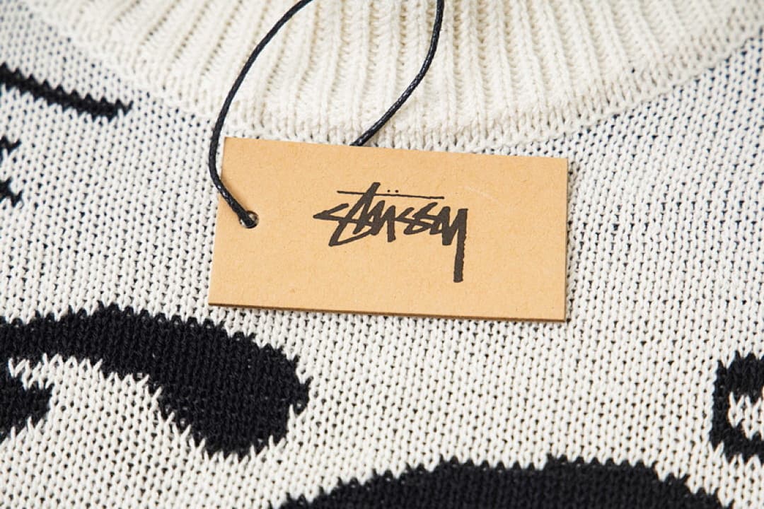 Stussy x Nike Spiral Logo Knit Sweater foto 03