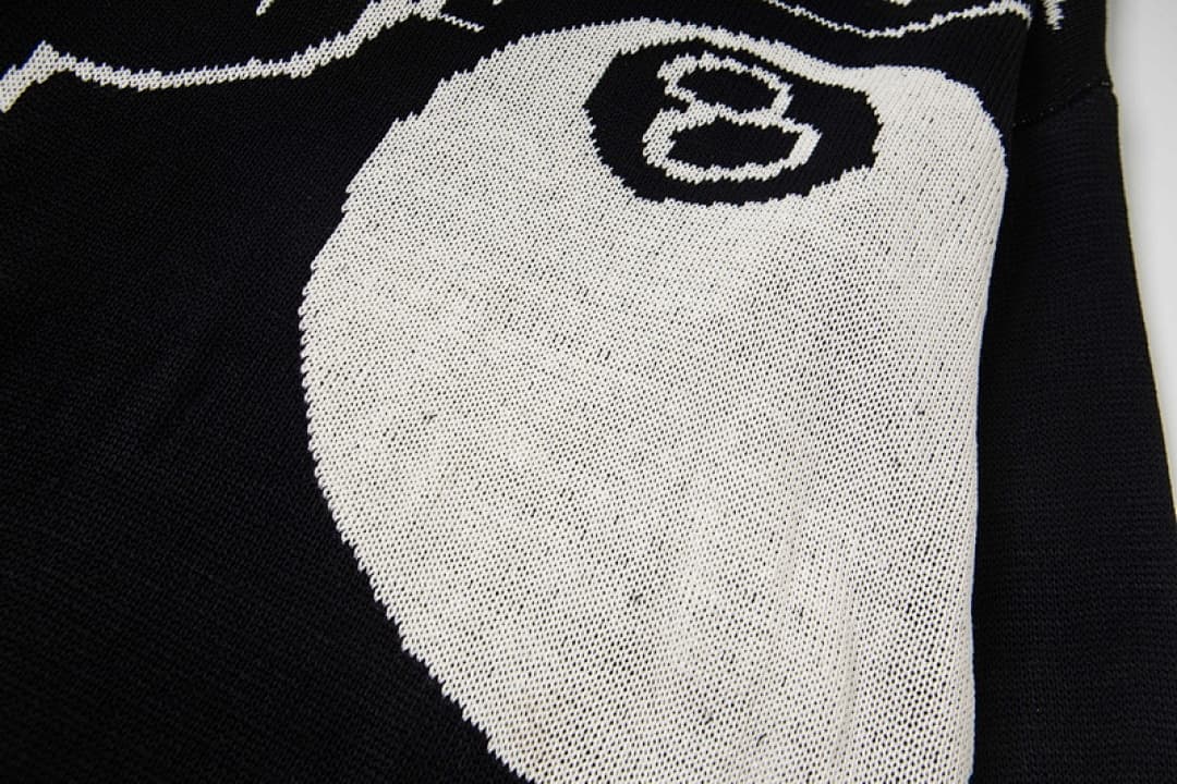 Stussy x Nike Spiral Logo Knit Sweater foto 13