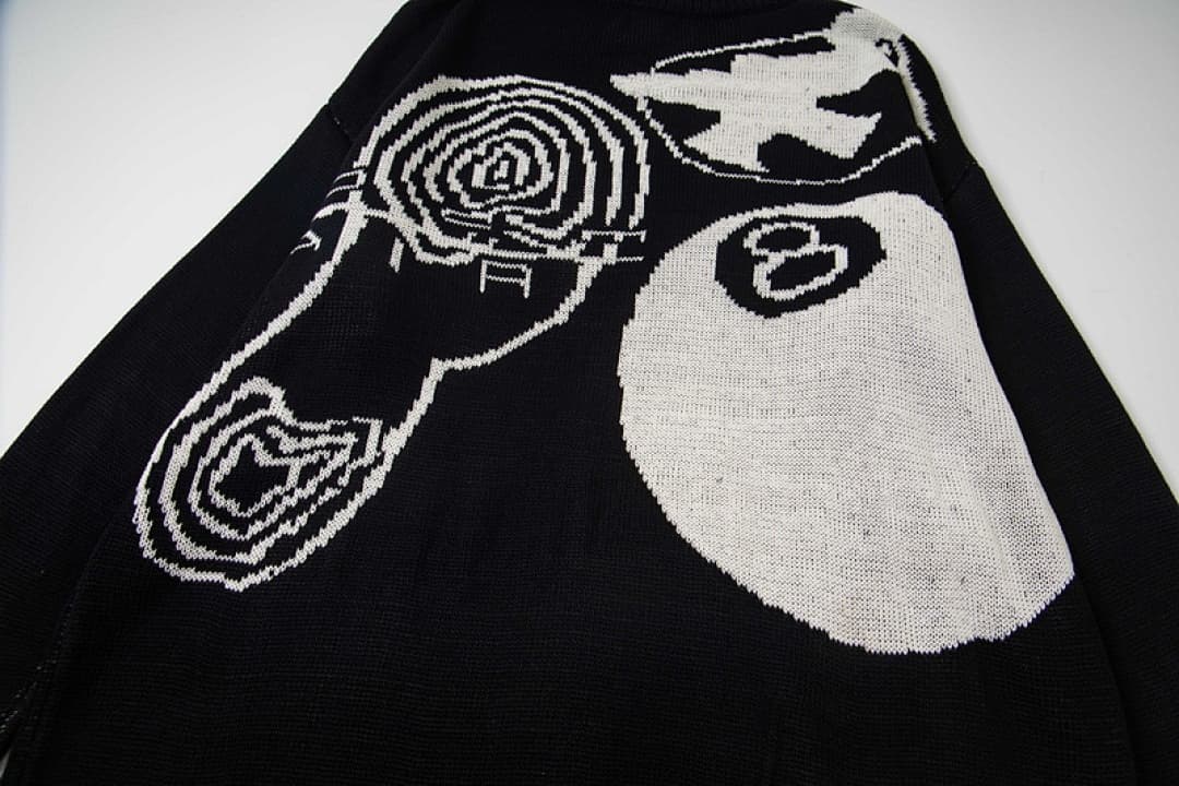 Stussy x Nike Spiral Logo Knit Sweater foto 17