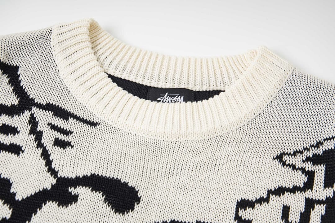 Stussy x Nike Spiral Logo Knit Sweater foto 21