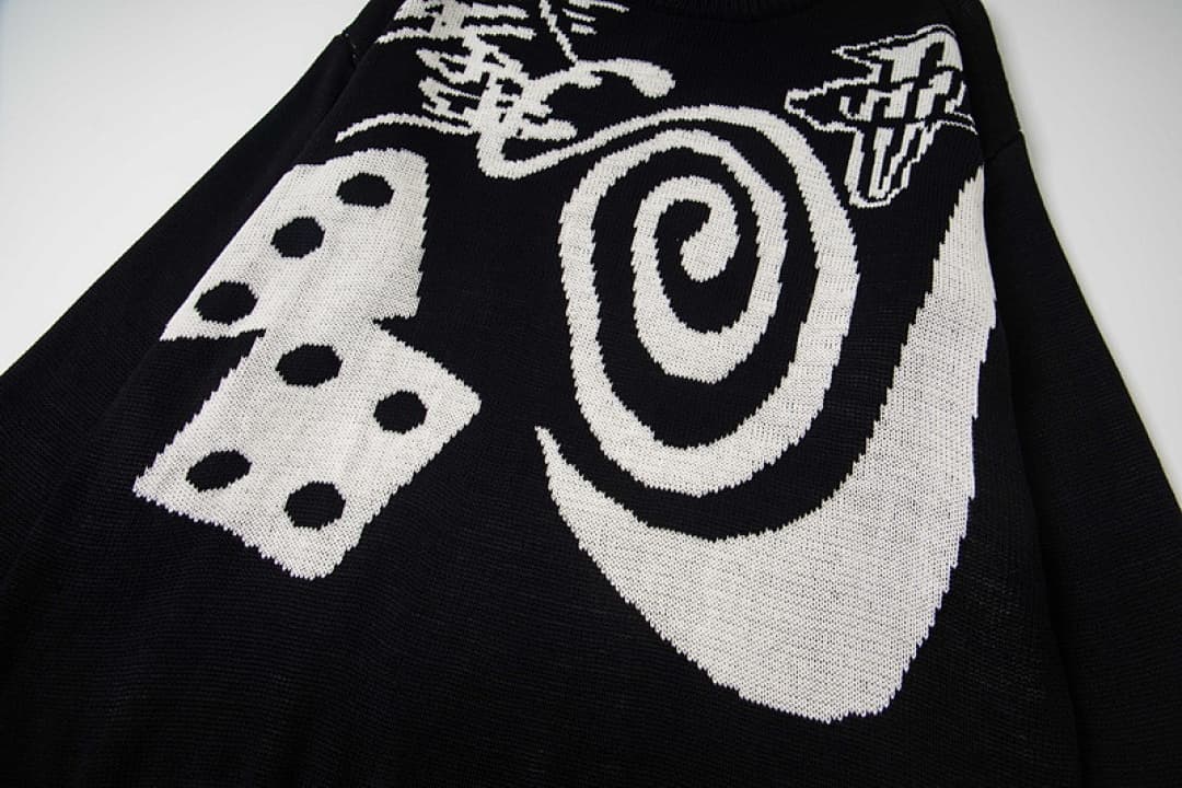Stussy x Nike Spiral Logo Knit Sweater foto 28