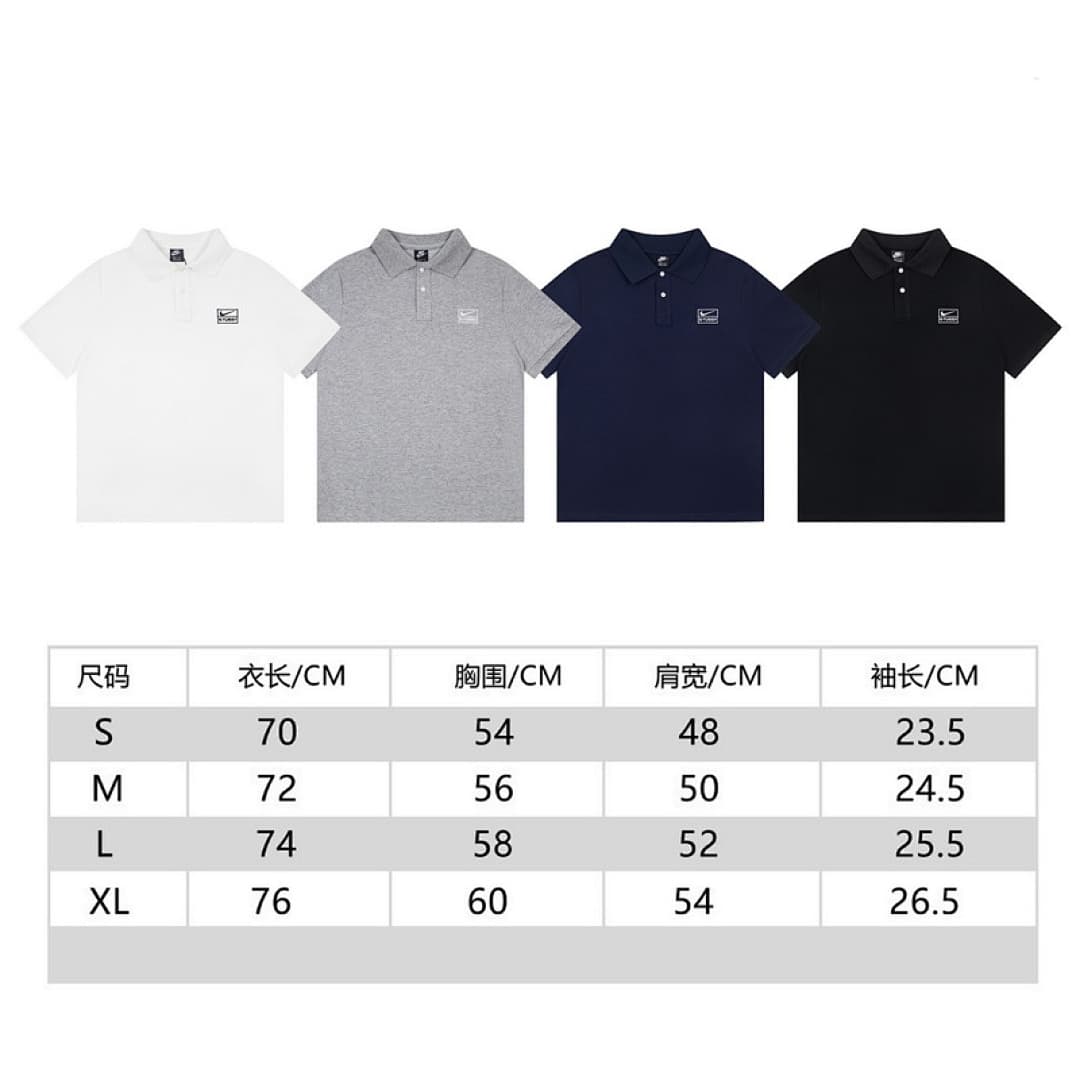 Stussy x Nike Embroidered Polo Shirt foto 44