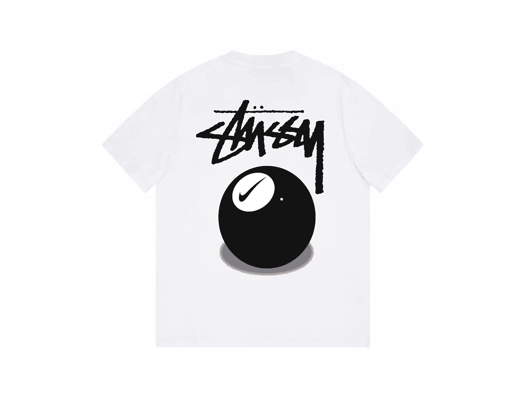 Nike Stussy Black 8 Ball Tee foto 01