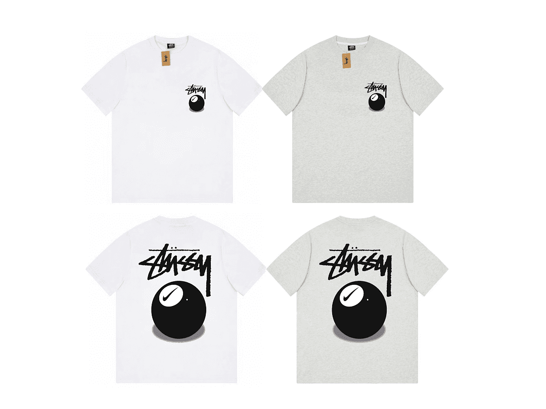 Nike Stussy Black 8 Ball Tee foto 05