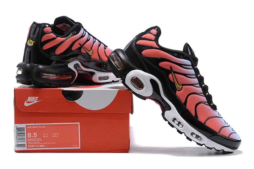 Nike Air Max TN — Coral Rosa Preto foto 01