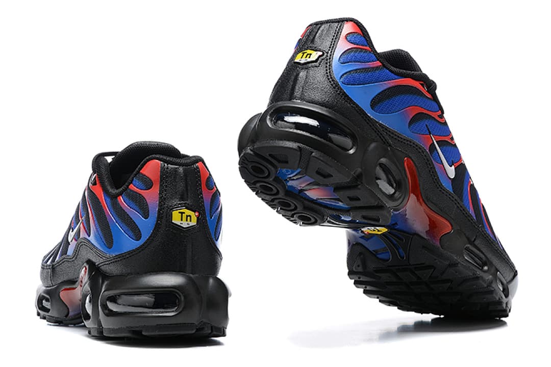 Nike Air Max TN — Preto Vermelho Azul foto 04