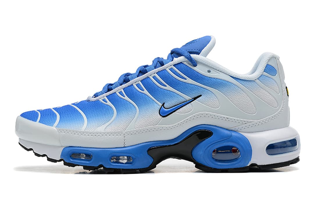 Nike Air Max TN — Branco Azul Preto foto 03