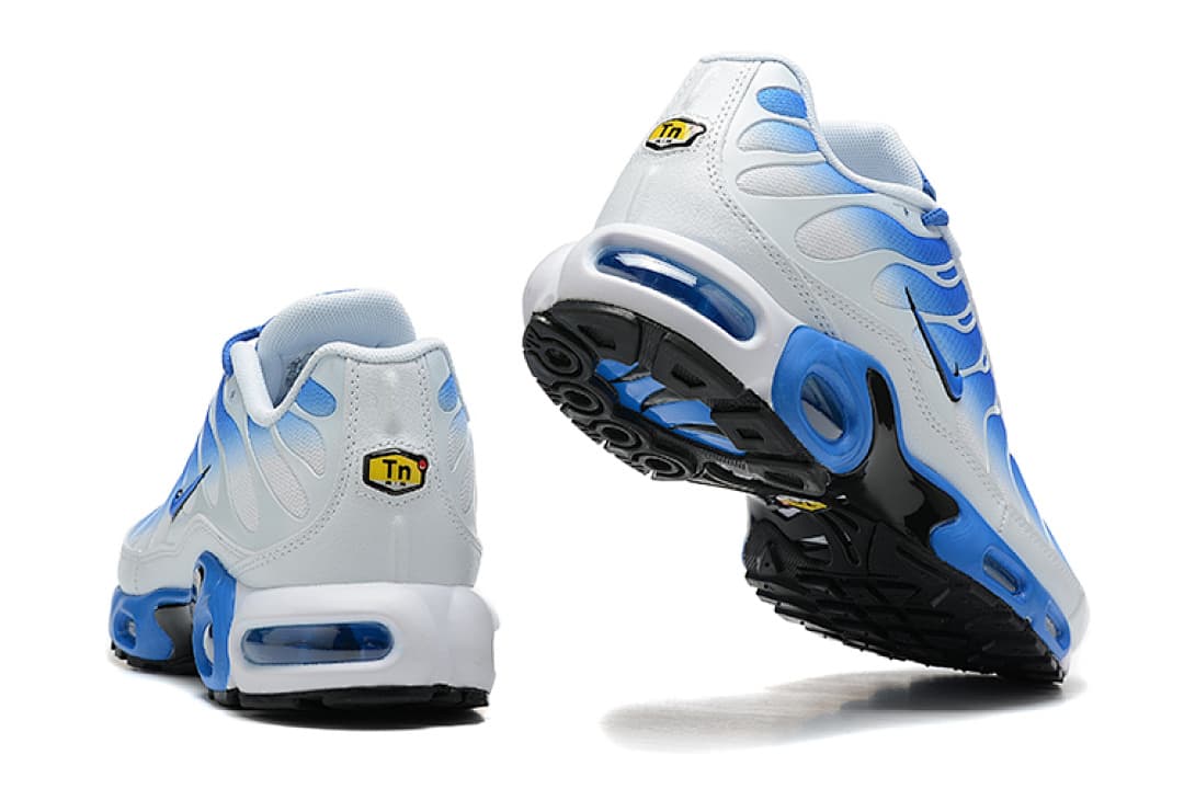 Nike Air Max TN — Branco Azul Preto foto 04