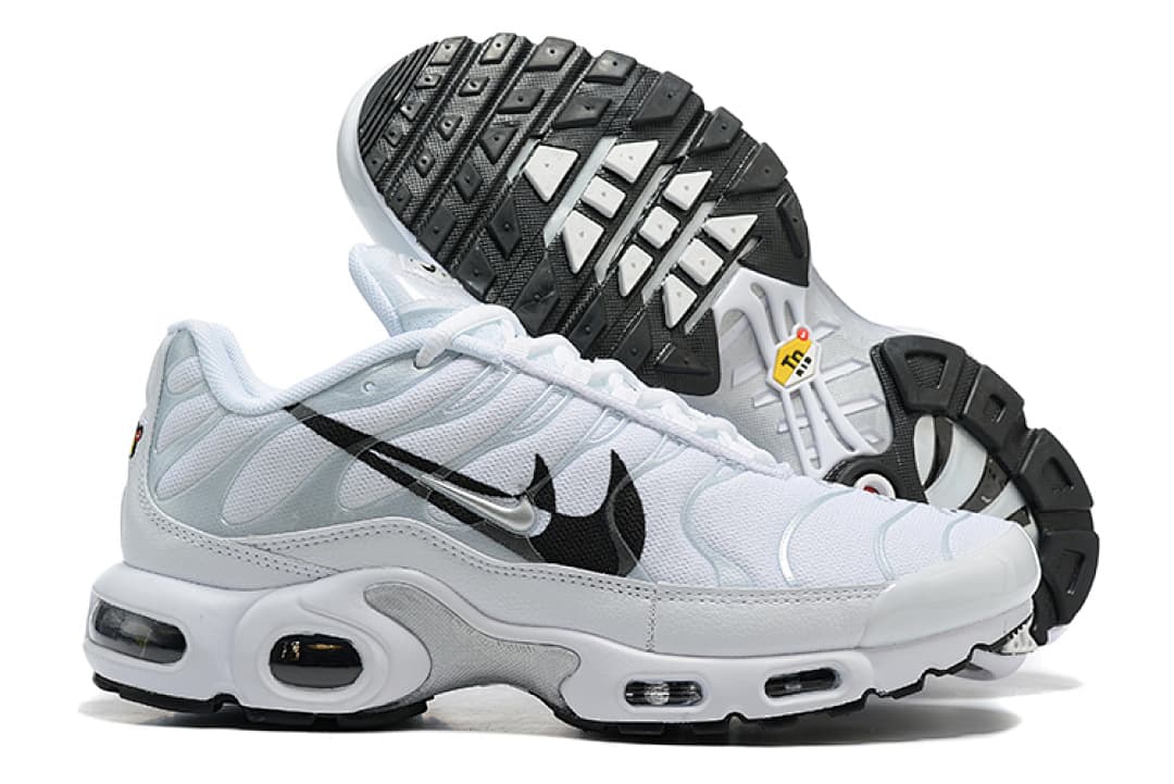 Nike Air Max TN — Branco Preto foto 02