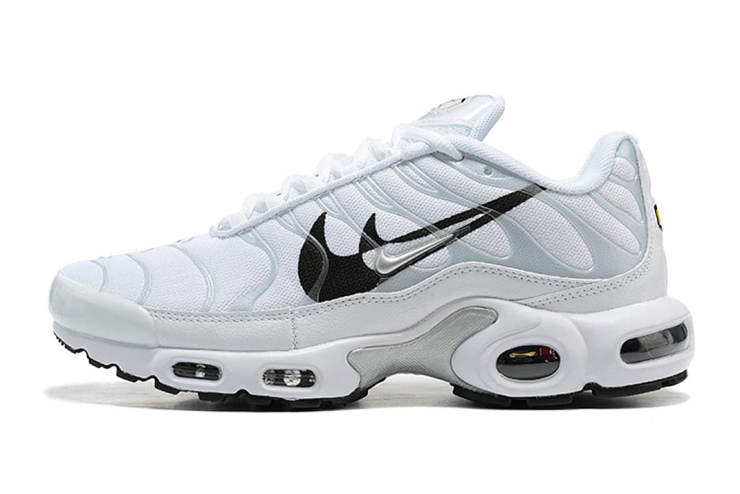 Nike Air Max TN — Branco Preto foto 03