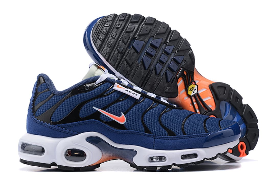 Nike Air Max TN — Azul Marinho Branco Laranja foto 02