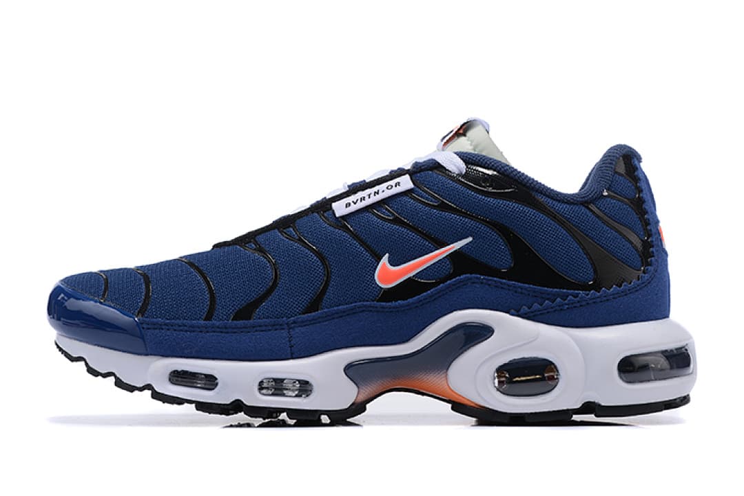 Nike Air Max TN — Azul Marinho Branco Laranja foto 03