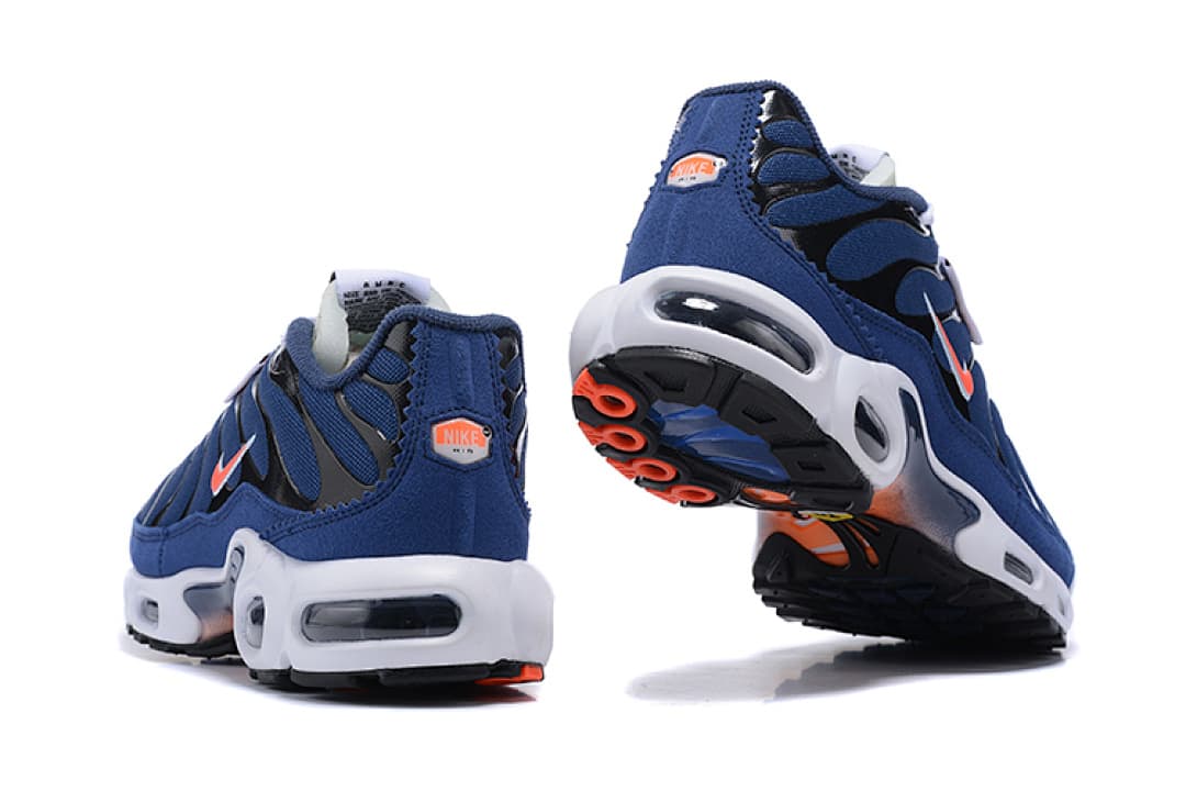 Nike Air Max TN — Azul Marinho Branco Laranja foto 04