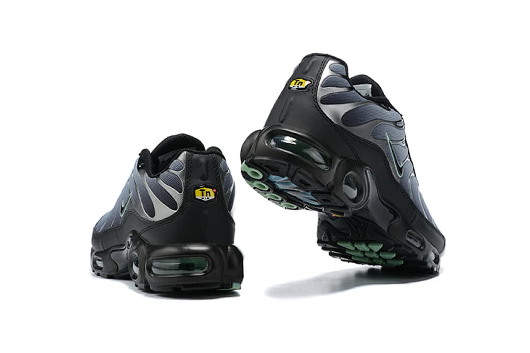Nike Air Max TN — Cinzento Preto Verde Menta foto 04
